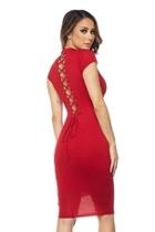  Back Lace Dress