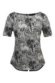  Palm Print Top