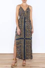  Boho Print Maxi Dress