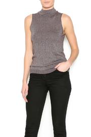  Metallic Sleeveless Top