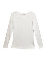  White Long-sleeve Top