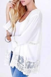  White Lace Duster