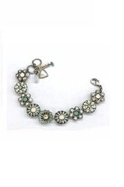  Seafoam/white Swarovski Bracelet