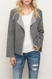  Contrast Sweater Cardigan