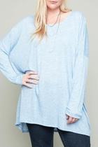 Claire Heather Tunic Sweater