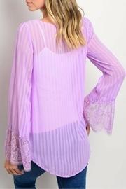  Living Lavender Blouse