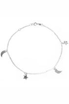  Moon & Star Anklet