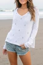  Mini Anchors Sweater