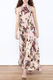  Blush Halter Maxi