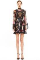  Uchiwa Mini Dress