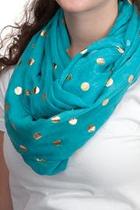  Turquoise Infinity Scarf