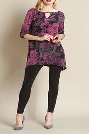  Plum Print Tunic