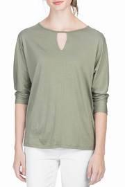  3/4 Sleeve Seamed Dolman Tee