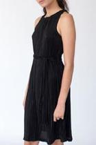  Plisse Midi Dress