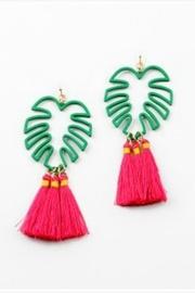 Tropical Palm Earrings