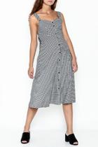  Gingham Tie Dress