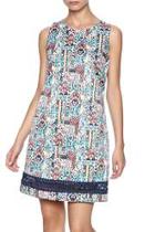  Aztec Blue Dress