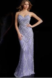  Pearl & Rhinestone Gown