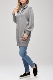  Zip Hood Cardigan