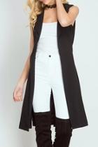  Open-front Trench Vest