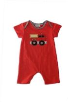  Firetruck Romper