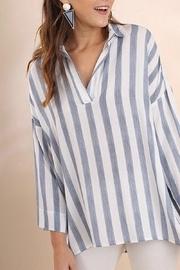  Striped Tunic Shirt