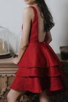  Red Short Dress