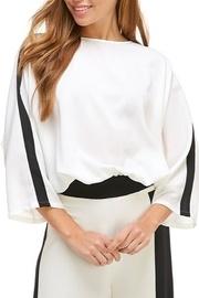  Open Back Colorblock Top