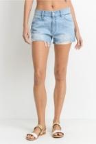  Relaxed Frayed Shorts