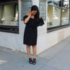  Anine Bing Off Shoulder Dress