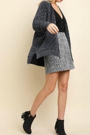  Basketweave Chenille Cardigan