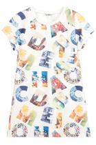  Alphabet Short-sleeve Dress