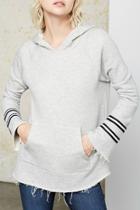  Raw Edge Varsity Hoodie