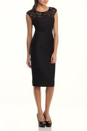  Pintuck Sheath Dress