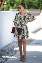  Connie Palm Print Dress