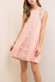  Solid Crotchet Dress