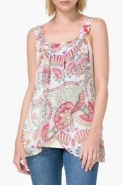  Floral Ivory Tank
