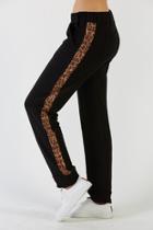 Soft Joggers W Cheetah Trim