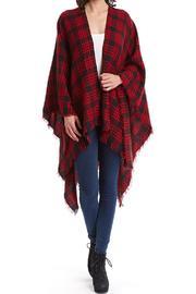  Raj Ruana-red Plaid