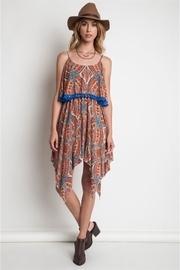  Paisley Tassels Dress