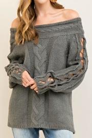  Offshoulder Sweater Top