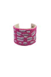  Pink Leopard Cuff