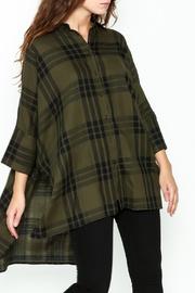 Oversized Button Up Tunic