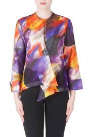  Asymetrical Printed Jacket