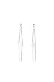  Raw Stone Earrings