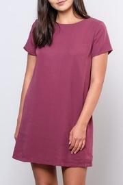  V Back Shift Dress