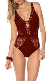  Plunge Neck One-piece