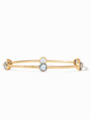  Milano 6-stone Bangle-clear Azure Blue(small)