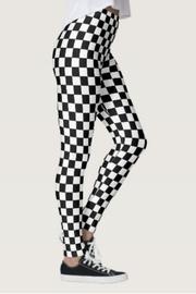 Black-white Checkered Leggings