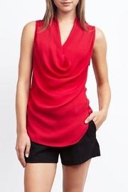  Draped Silk Tank